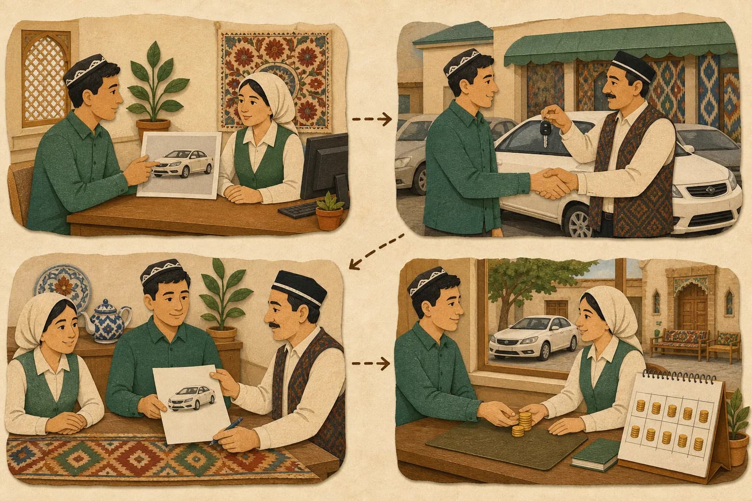 Murobaha qadamlari